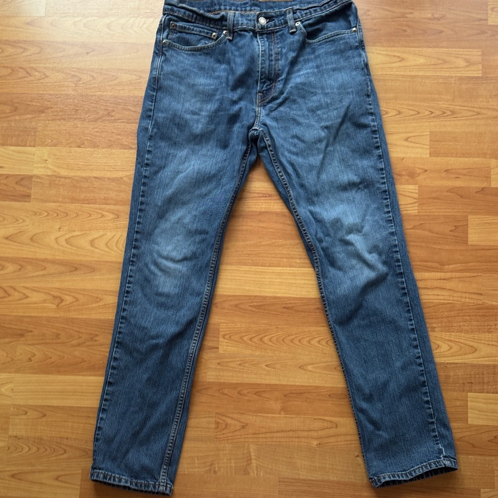 Levi's Men's Slim Straight Denim Jeans - Medium Blue